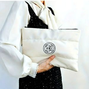 CAMILLA FLOWER LUXURY DESIGN LARGE COSMETIC BAG BOUTIQUE ITEM NEW!!